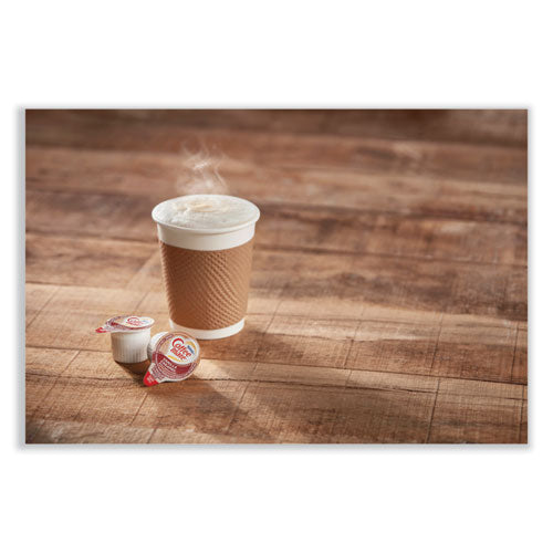 180 Count Bulk Liquid Coffee Creamer, Vanilla Caramel, 0.38 Oz, 180/carton