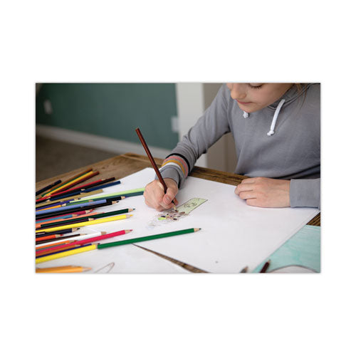 White Drawing Paper, 47 Lb Text Weight, 9 X 12, Pure White, 500/ream.