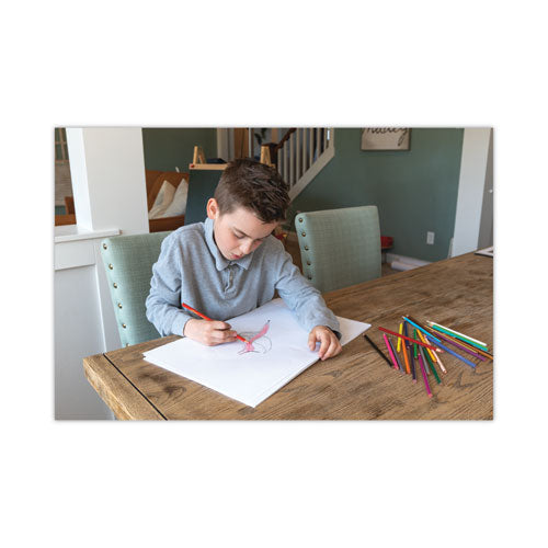 White Drawing Paper, 47 Lb Text Weight, 12 X 18, Pure White, 500/ream.