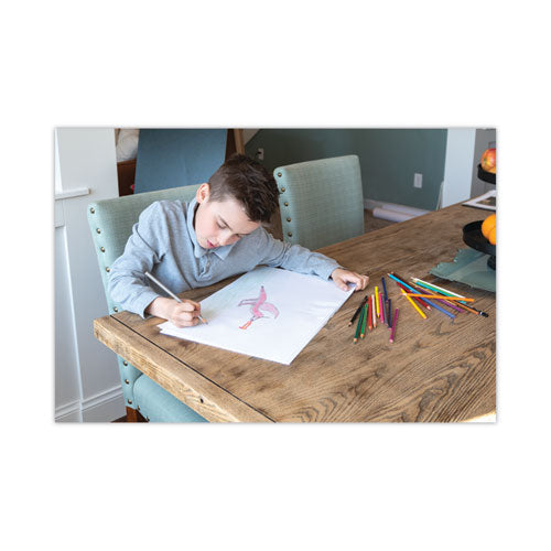 White Drawing Paper, 47 Lb Text Weight, 12 X 18, Pure White, 500/ream.