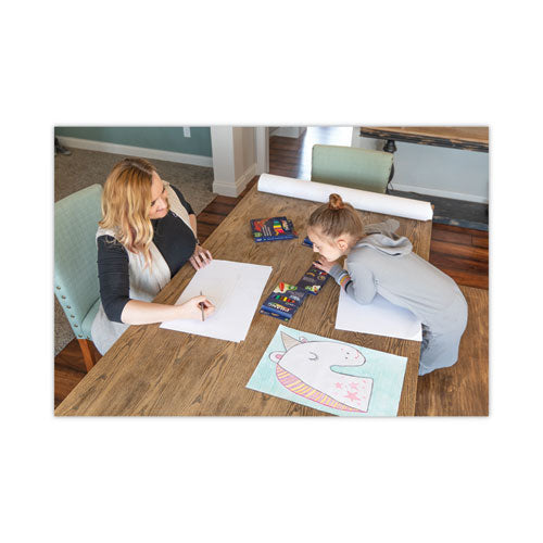 White Drawing Paper, 78 Lb Text Weight, 9 X 12, Pure White, 500/ream.