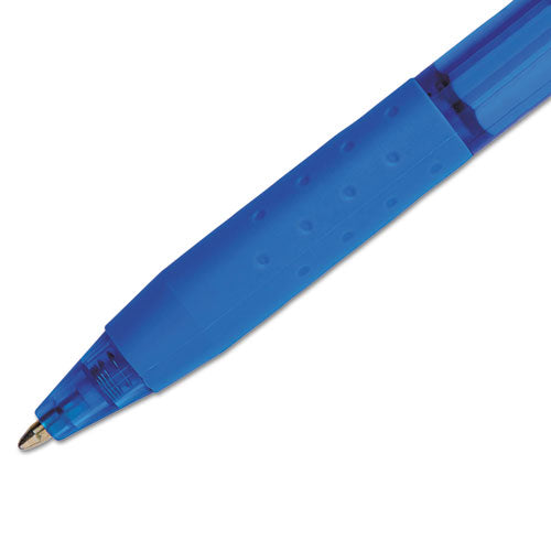 Inkjoy 300 Rt Ballpoint Pen, Retractable, Medium 1 Mm, Blue Ink, Blue Barrel, Dozen.