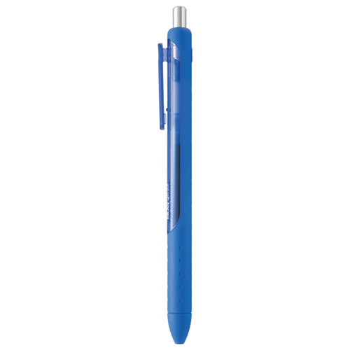 Inkjoy Gel Pen, Retractable, Fine 0.5 Mm, Blue Ink, Blue Barrel, Dozen.