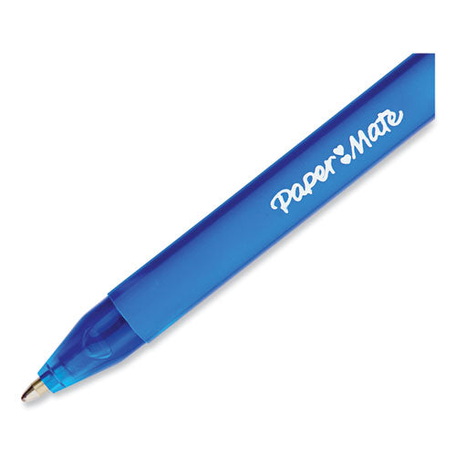 Comfortmate Ultra Ballpoint Pen, Retractable, Medium 1 Mm, Blue Ink, Blue Barrel, Dozen.