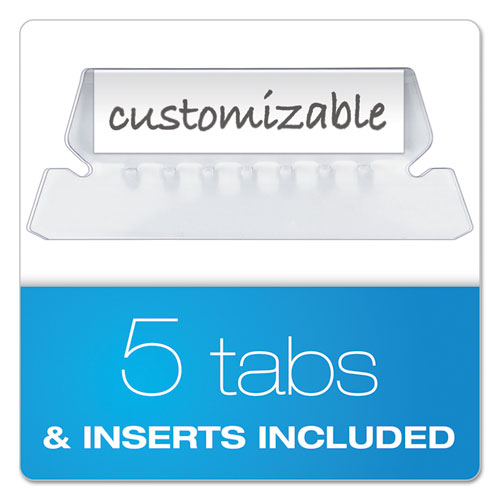 Desktop File With Hanging Folders, Letter Size, 6" Long, Black.