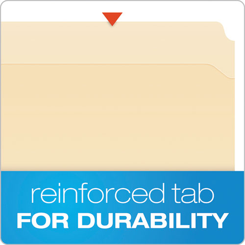 Manila Fastener Folders, Straight Tabs, 1 Fastener, Letter Size, Manila Exterior, 50/box.