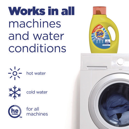 Simply Clean And Fresh Laundry Detergent, Refreshing Breeze, 64 Loads, 84 Oz Bottle, 4/carton.