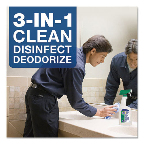 Disinfecting-sanitizing Bathroom Cleaner, 32 Oz Trigger Spray Bottle.