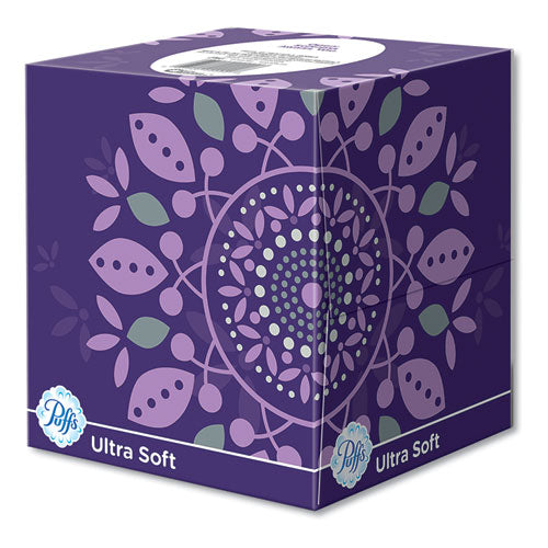 Ultra Soft Facial Tissue, 2-ply, White, 56 Sheets/box, 4 Boxes/pack.