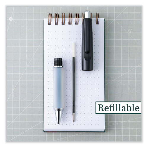 Refill For Dr. Grip, Easytouch, The Better, B2p And Rex Grip Begreen Ballpoint Pens, Medium Conical Tip, Blue Ink, 2/pack
