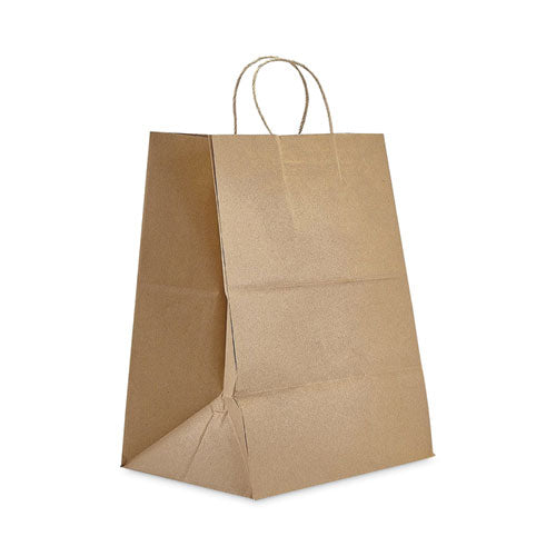Kraft Paper Bags, Regal, 12 X 9 X 15.75, Natural, 200/carton