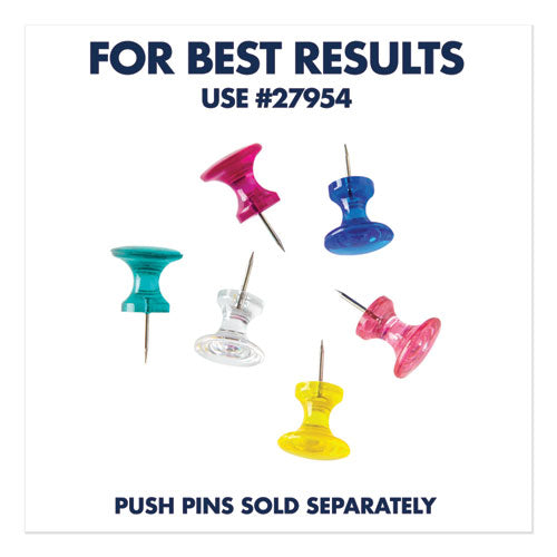 Classic Series Cork Bulletin Board, 24 X 18, Tan Surface, Black Aluminum Frame.