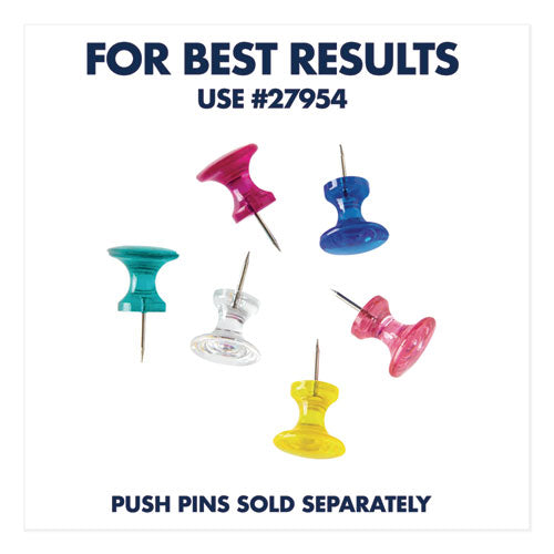 Classic Series Cork Bulletin Board, 36 X 24, Tan Surface, Silver Anodized Aluminum Frame.