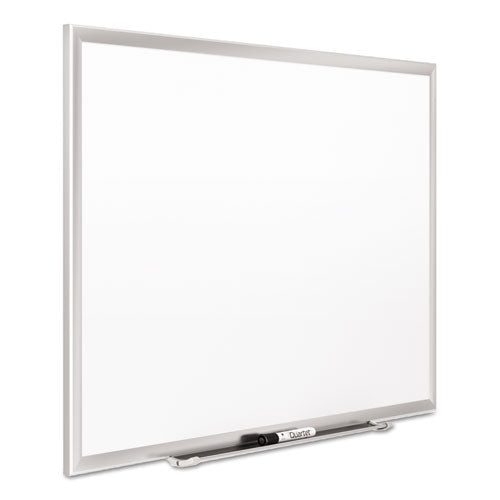 Classic Series Porcelain Magnetic Dry Erase Board, 36 X 24, White Surface, Silver Aluminum Frame.