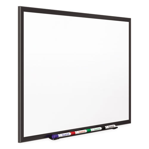 Classic Series Porcelain Magnetic Dry Erase Board,48 X 36, White Surface, Black Aluminum Frame