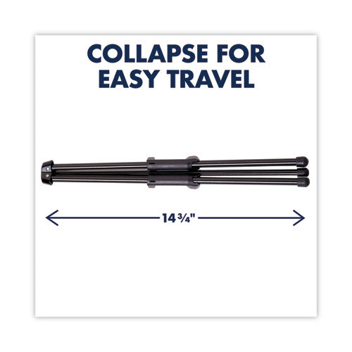 Tabletop Instant Easel, 14" High, Steel, Black.