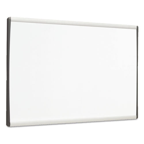 Arc Frame Cubicle Magnetic Dry Erase Board, 14 X 11, White Surface, Silver Aluminum Frame.