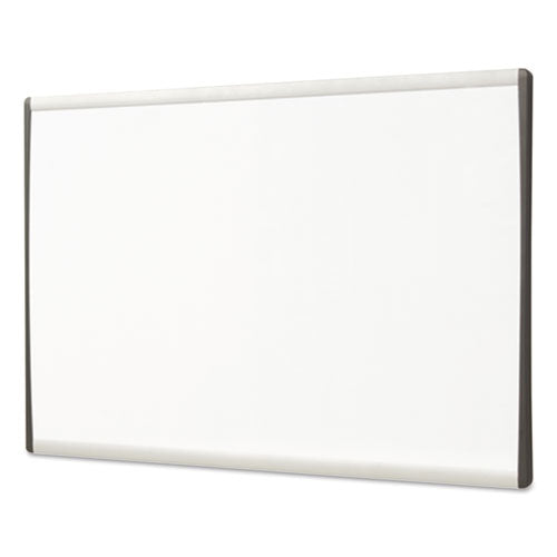 Arc Frame Cubicle Magnetic Dry Erase Board, 14 X 11, White Surface, Silver Aluminum Frame.