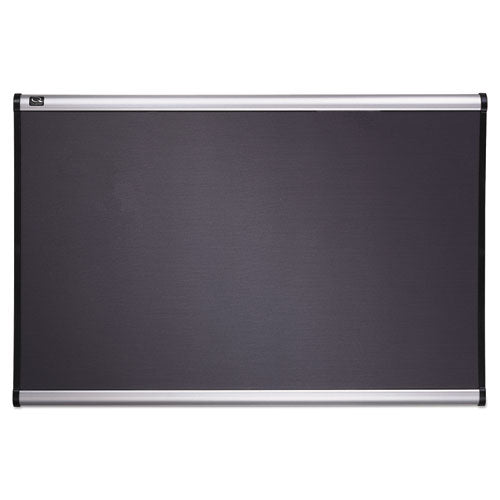 Prestige Gray Diamond Mesh Bulletin Board, 36 X 24, Gray Surface, Silver Aluminum/plastic Frame.