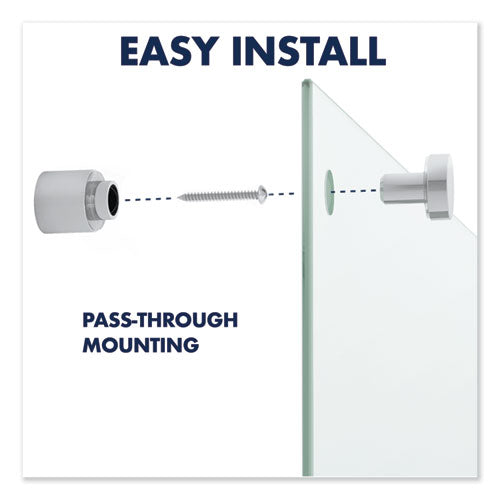 Infinity Glass Marker Board, 36 X 24, Frosted Surface.