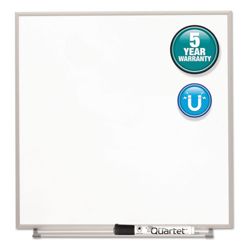 Matrix Magnetic Boards, 23 X 23, White Surface, Silver Aluminum Frame.