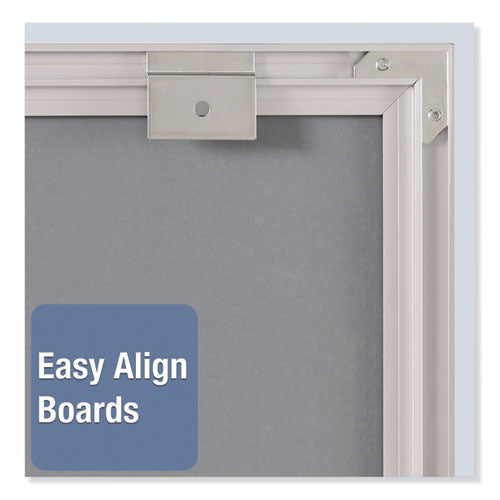 Matrix Magnetic Boards, 34 X 23, White Surface, Silver Aluminum Frame.