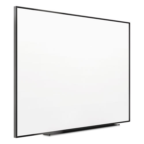 Fusion Nano-clean Magnetic Whiteboard, 48 X 36, White Surface, Black Aluminum Frame.