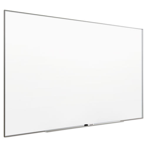 Fusion Nano-clean Magnetic Whiteboard, 48 X 36, White Surface, Silver Aluminum Frame.