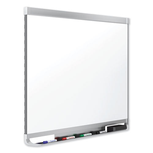 Prestige 2 Duramax Magnetic Porcelain, 48 X 36, White Surface, Silver Aluminum/plastic Frame.