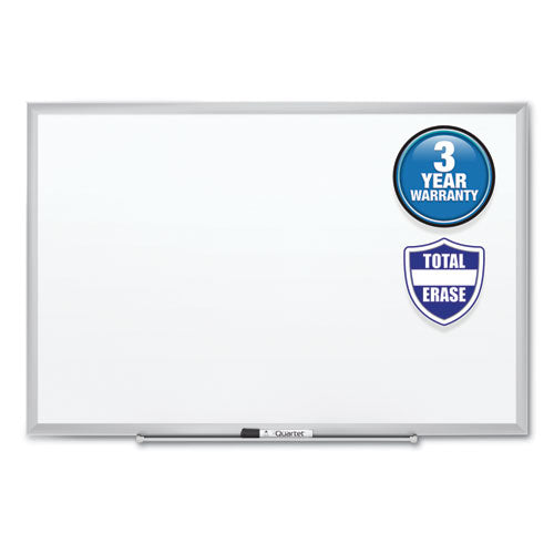 Classic Series Total Erase Dry Erase Boards, 36 X 24, White Surface, Silver Anodized Aluminum Frame.
