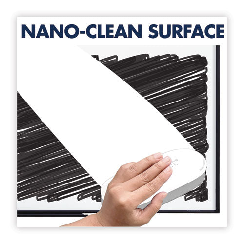 Classic Series Nano-clean Dry Erase Board, 36 X 24, White Surface, Silver Aluminum Frame.