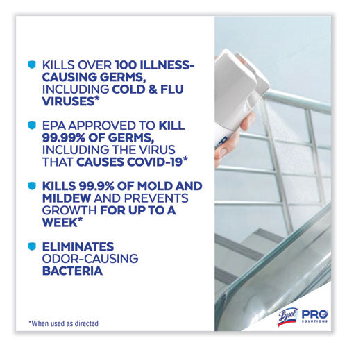 Disinfectant Spray, Crisp Linen, 19 Oz Aerosol Spray, 12/carton.