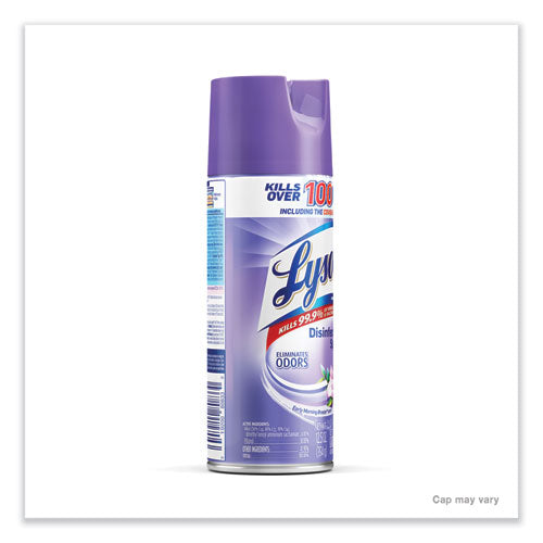 Disinfectant Spray, Early Morning Breeze, 12.5 Oz Aerosol Spray, 12/carton.