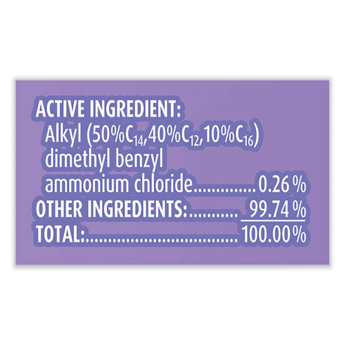 Disinfecting Wipes,1-ply, 7 X 7.25, Early Morning Breeze, White, 80 Wipes/canister, 6 Canisters/carton