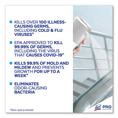 Disinfectant Spray, Crisp Linen, 7 Oz Aerosol Spray, 12/carton.