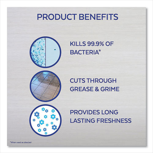 Clean And Fresh Multi-surface Cleaner, Sparkling Lemon And Sunflower Essence,10.75 Oz Bottle, 20/carton