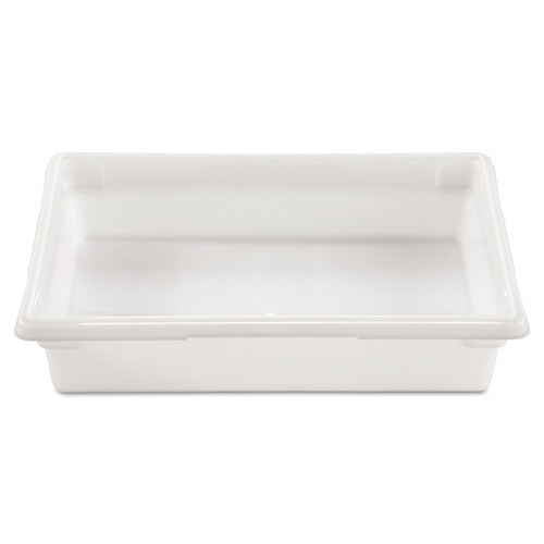 Food/tote Boxes, 8.5 Gal, 26 X 18 X 6, White, Plastic