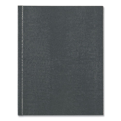 Executive Notebook, 1-subject, Medium/college Rule, Cool Gray Cover, (72) 9.25 X 7.25 Sheets.
