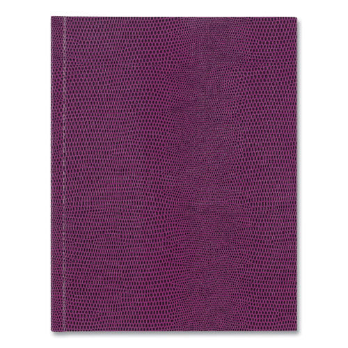 Executive Notebook, 1-subject, Medium/college Rule, Grape Cover, (72) 9.25 X 7.25 Sheets
