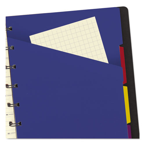 Notebook, 1-subject, Medium/college Rule, Black Cover, (112) 8.25 X 5.81 Sheets