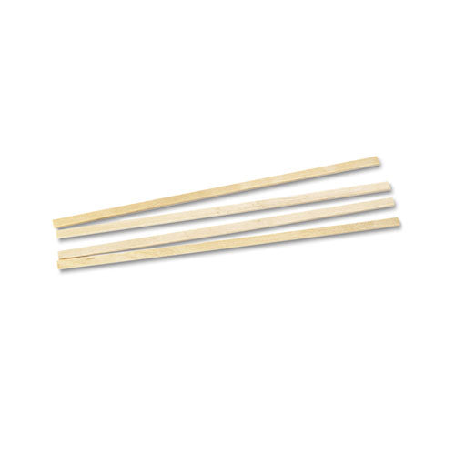 Wood Coffee Stirrers, 5.5", 10,000/carton.