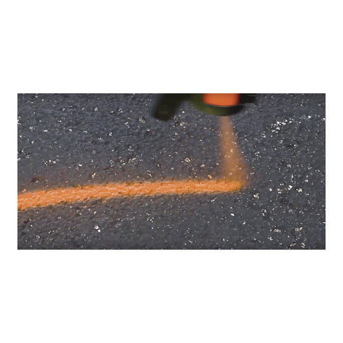 Industrial Choice -M1800 System Water-based Precision Line Marking Paint, Flat Apwa Caution Blue, 17 Oz Aerosol Can, 12/carton