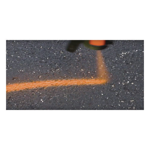 Industrial Choice- M1800 System Water-based Precision Line Marking Paint, Flat Safety Red, 17 Oz Aerosol Can, 12/carton