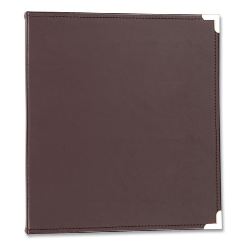 Classic Collection Ring Binder, 3 Rings, 1" Capacity, 11 X 8.5, Burgundy.