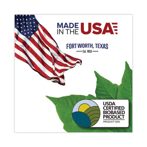 Earth's Choice Plant-based Round Ring View Binder, 3 Rings, 1" Capacity, 11 X 8.5, White.