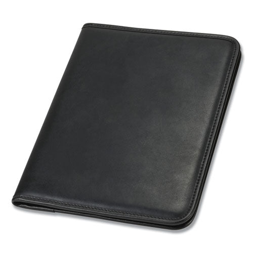 Professional Padfolio, Storage Pockets/card Slots, Writing Pad, Black.