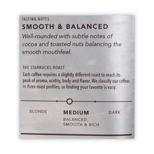 Coffee, Pike Place, 1 Lb Bag, 6/carton.