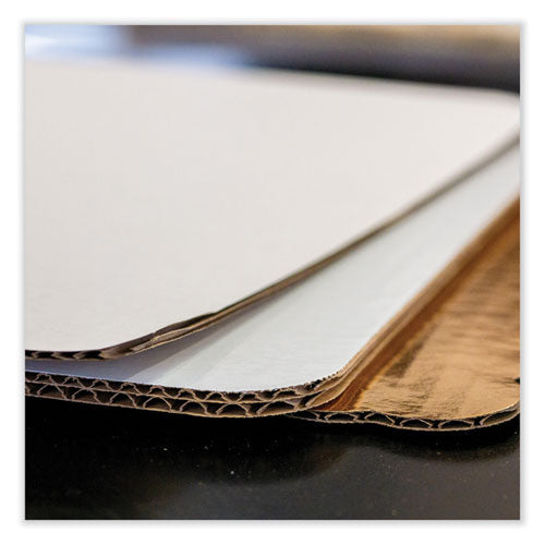 Bakery Bright White Cake Pad, Single Wall Pad, 25.5 X 17.5, White, Paper, 50/carton.