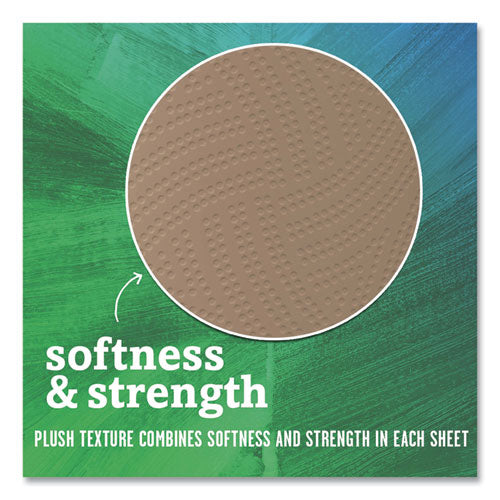 Natural Unbleached 100% Recycled Paper Kitchen Towel Rolls, 2-ply, 11 X 9, 120 Sheets/roll.