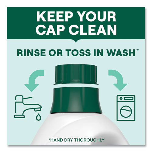 Natural Liquid Laundry Detergent, Fragrance Free, 45 Oz Bottle.